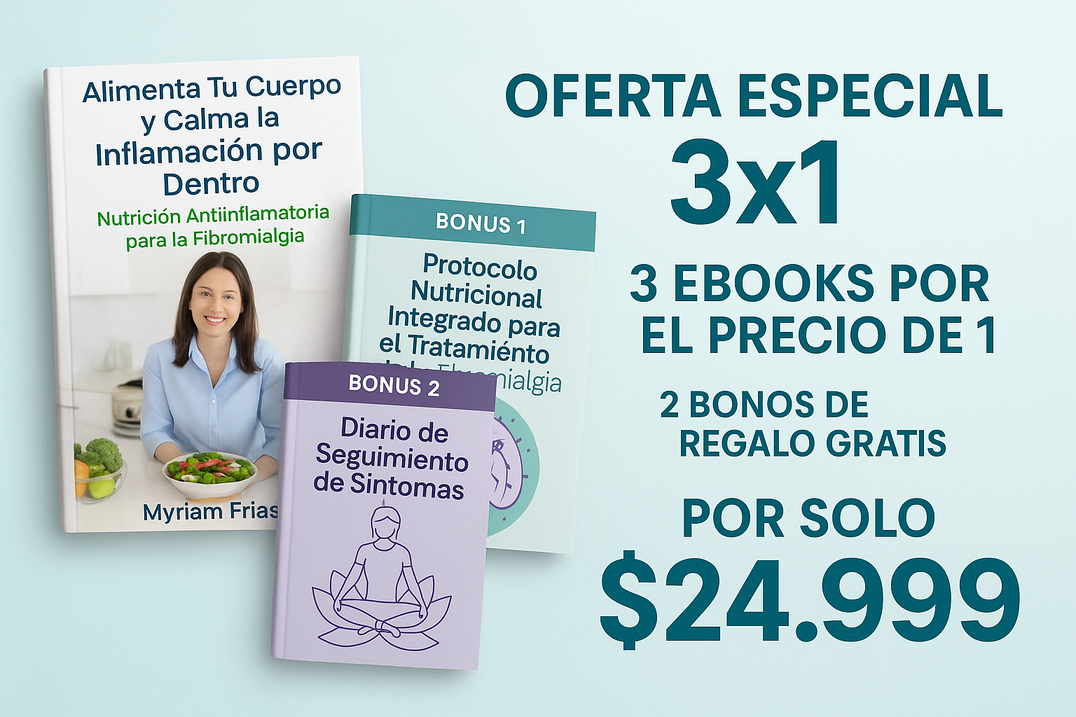 Banner Oferta 3x1 con Precio $24.999