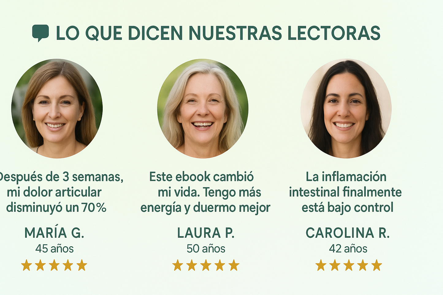 Banner Testimonios Reales - Resultados Comprobados