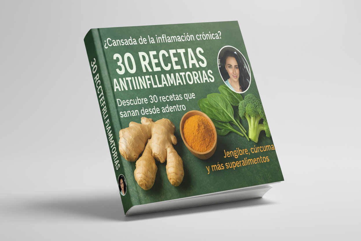 🍃 30 Recetas Antiinflamatorias : Cocina Saludable para reducir la inflamación y mejorar tu bienestar